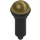 LEGO Microphone with Half Gold Top (20274 / 93520)