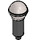LEGO Microphone met Metallic Zilver Top (12172 / 36828)