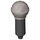 LEGO Microphone with Metallic Silver top (12172 / 36828)