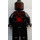 LEGO Miles Morales (Spider-Man) met Rood Hoofd Webbing en Zwart Handen Minifiguur