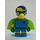 LEGO Milhouse as Fallout Boy Minifigure