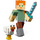 LEGO Minecraft Alex BigFig mit Hähnchen 21149