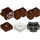 LEGO Minecraft Reddish Brown Baby Cow