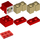 LEGO Minecraft Sheep - rouge