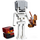 LEGO Minecraft Skeleton BigFig with Magma Cube 21150