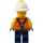 LEGO Miner minifiguur