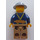 LEGO Miner s Mining Čepice, Sweat Drops, Olive Zelená Suspenders, Nástroj Pás, a Tmavě žlutohnědá Pants Minifigurka