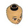 LEGO Minidoll Head with Brown Eyes (Peter) (92198 / 101094)