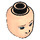 LEGO Minidoll Head with Dark Brown Eyes, Dark Brown Eyebrows and Goatee (16550 / 92198)