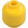 LEGO Minifig Head with Black Eyelashes, Brown Eyebrows, Freckles Pattern (Recessed Solid Stud) (20393 / 30973)