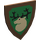 LEGO Minifig Shield Triangular with Deer Decoration (3846)