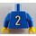 LEGO Minifig Sports Torso, Soccer World Team Fieldplayer (973)