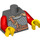 LEGO Minifig Torso Assembly mit Kette Armor Dekoration (76382 / 88585)