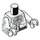 LEGO Minifig Torso Ernesto de la Cruz with Silver Design (973 / 76382)