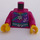 LEGO Minifig Torso Karaoke Mermaid (973)