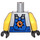 LEGO Minifig Torse avec Bleu Vest avec Tools (973 / 76382)