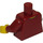 LEGO Minifig Torso with Chili Pepper in Yellow Flames (973)