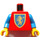 LEGO Minifig Torso with Crusaders Gold Lion Shield Old Style (973)