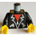 LEGO Minifig Torso with Leather Jacket (973 / 73403)