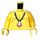 LEGO Minifig Torso with Necklace of Shipwreck Survivor (973)