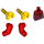 LEGO Minifig Torso with &#039;Racing Team 1&#039; and Octan logo (973)