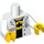 LEGO Minifig Torso with Shirt and Batman Logo (973 / 88585)