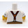 LEGO Pienoishahmo Vartalo jossa Lyhyt Sleeve Polo Paita ja Suspenders (973 / 78568)