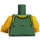 LEGO Minifig Torso with Tank Top Dagobah Pattern (973 / 73403)