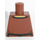 LEGO Minifig Torse sans bras avec Noir overalls et brown shirt (973)