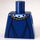 LEGO Minifig Torso without Arms with Castle King Robe with Fur Trim and Gold Chain with Crown (973)