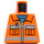 LEGO Minifig Torso without Arms with construction worker (973)