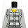 LEGO Minifig Torso without Arms with Decoration (973)