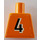 LEGO Minifig Torso without Arms with KNVB Logo Sticker (973)