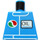 LEGO Minifig Torso zonder armen met Octan logo en OIL Decoratie (973)