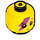 LEGO Minifigure Baby Kopf mit Pink Lightning Bolt (33464 / 65787)