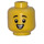 LEGO Minifigure Head Boy Smiling (Recessed Solid Stud) (3626)