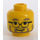 LEGO Minifigur Kopf mit Bart und Brille (Sicherheitsnoppe) (3626 / 83447)