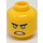 LEGO Minifigure Head with Blue Eyes (Recessed Solid Stud) (3626 / 34048)