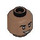 LEGO Minifigure Head with Decoration (Recessed Solid Stud) (3626 / 101035)