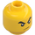 LEGO Minifiguur Hoofd met Decoratie (Verzonken solide nop) (3626 / 66071)