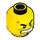 LEGO Minifigure Kopf mit Dekoration (Einbau-Vollbolzen) (3626 / 90043)