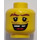 LEGO Minifigure Head with Decoration (Recessed Solid Stud) (93320 / 95497)