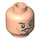 LEGO Minifigure Kopf mit Dekoration (Einbau-Vollbolzen) (95266 / 97798)