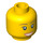 LEGO Minifigure Head with Decoration (Safety Stud) (12328 / 89165)