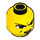 LEGO Minifigure Head with Decoration (Safety Stud) (3626 / 55533)