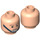 LEGO Minifigure Head with Decoration (Safety Stud) (3626 / 61952)