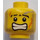 LEGO Minifigure Hoofd met Decoratie (Veiligheids Stud) (3626 / 64880)