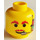 LEGO Minifigure Kopf mit Headset (Sicherheitsbolzen) (3626)