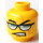 LEGO Minifiguur Hoofd met Scar en Zonnebril (Veiligheidsnop) (3626 / 54462)