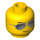 LEGO Minifigure Head with Sunglasses (Safety Stud) (13515 / 91293)